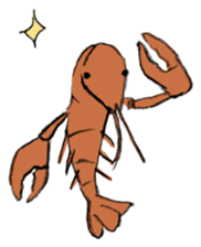 shrimp-friends sticker #6796997