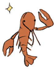 shrimp-friends sticker #6796997