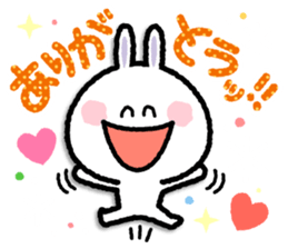 Conversational rabbit sticker #6797131