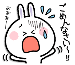 Conversational rabbit sticker #6797137