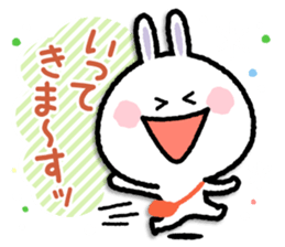 Conversational rabbit sticker #6797138