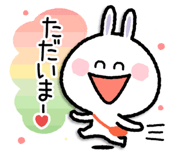 Conversational rabbit sticker #6797140