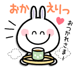 Conversational rabbit sticker #6797141