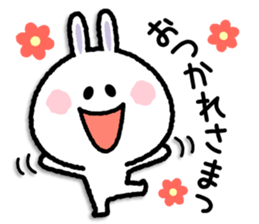 Conversational rabbit sticker #6797144