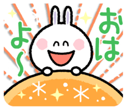 Conversational rabbit sticker #6797146