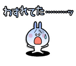 Conversational rabbit sticker #6797163