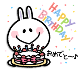 Conversational rabbit sticker #6797167