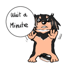 Dachshund Mr.Go<English Edition> sticker #6797172