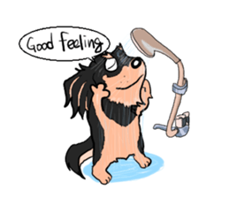 Dachshund Mr.Go<English Edition> sticker #6797182