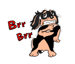 Dachshund Mr.Go<English Edition> sticker #6797185