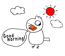 Feelings of birds(English version) sticker #6797248