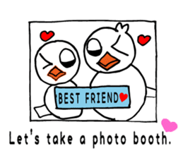 Feelings of birds(English version) sticker #6797249