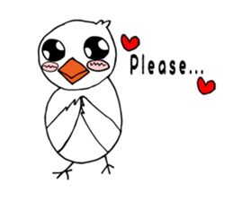 Feelings of birds(English version) sticker #6797250