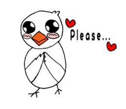 Feelings of birds(English version) sticker #6797250