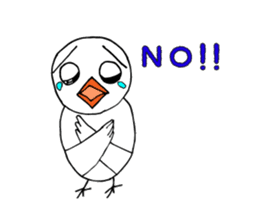 Feelings of birds(English version) sticker #6797253