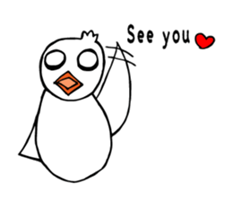 Feelings of birds(English version) sticker #6797257