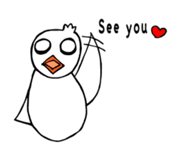 Feelings of birds(English version) sticker #6797257