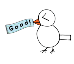 Feelings of birds(English version) sticker #6797259