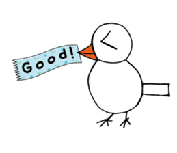Feelings of birds(English version) sticker #6797259