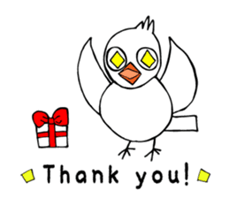 Feelings of birds(English version) sticker #6797260