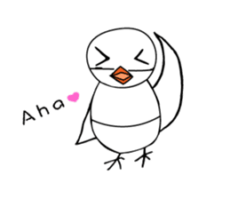 Feelings of birds(English version) sticker #6797261
