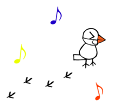 Feelings of birds(English version) sticker #6797263