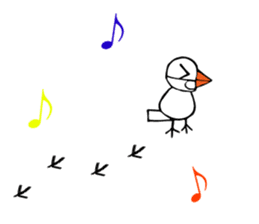 Feelings of birds(English version) sticker #6797263