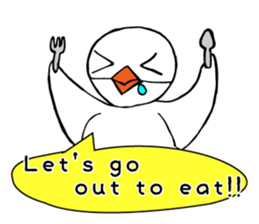 Feelings of birds(English version) sticker #6797267