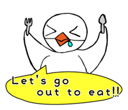 Feelings of birds(English version) sticker #6797267