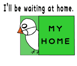 Feelings of birds(English version) sticker #6797270