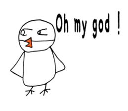Feelings of birds(English version) sticker #6797271
