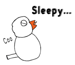 Feelings of birds(English version) sticker #6797273