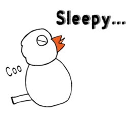 Feelings of birds(English version) sticker #6797273