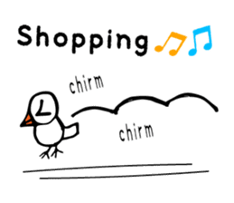 Feelings of birds(English version) sticker #6797279