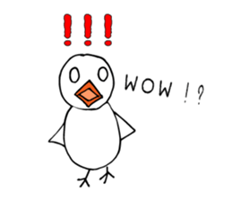 Feelings of birds(English version) sticker #6797283