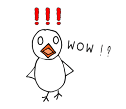 Feelings of birds(English version) sticker #6797283