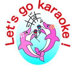 Hula favorite dolphin Hawaiian life of! sticker #6797894