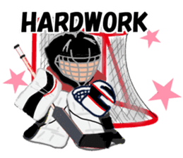 Little Hockey Player sticker #6798094