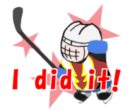 Little Hockey Player sticker #6798095