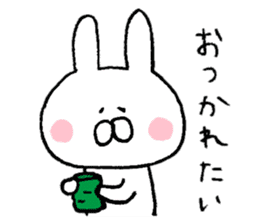 Mr. rabbit of a Hakata dialect sticker #6798151