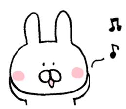 Mr. rabbit of a Hakata dialect sticker #6798166