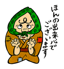 The funny characters of Rakugo sticker #6798495
