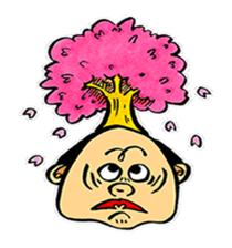 The funny characters of Rakugo sticker #6798503