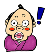 The funny characters of Rakugo sticker #6798512