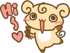 Saruma and Friends sticker #6798690