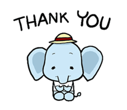 Thai Smiley Elephant sticker #6799376