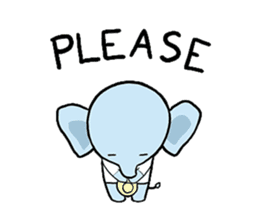 Thai Smiley Elephant sticker #6799377