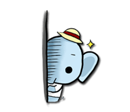 Thai Smiley Elephant sticker #6799384