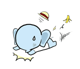 Thai Smiley Elephant sticker #6799386