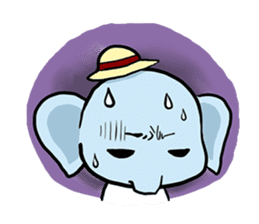 Thai Smiley Elephant sticker #6799390